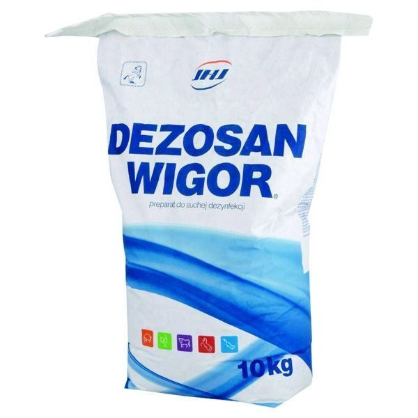 Preparation for dry disinfection of rooms "Dezosan Wigor"