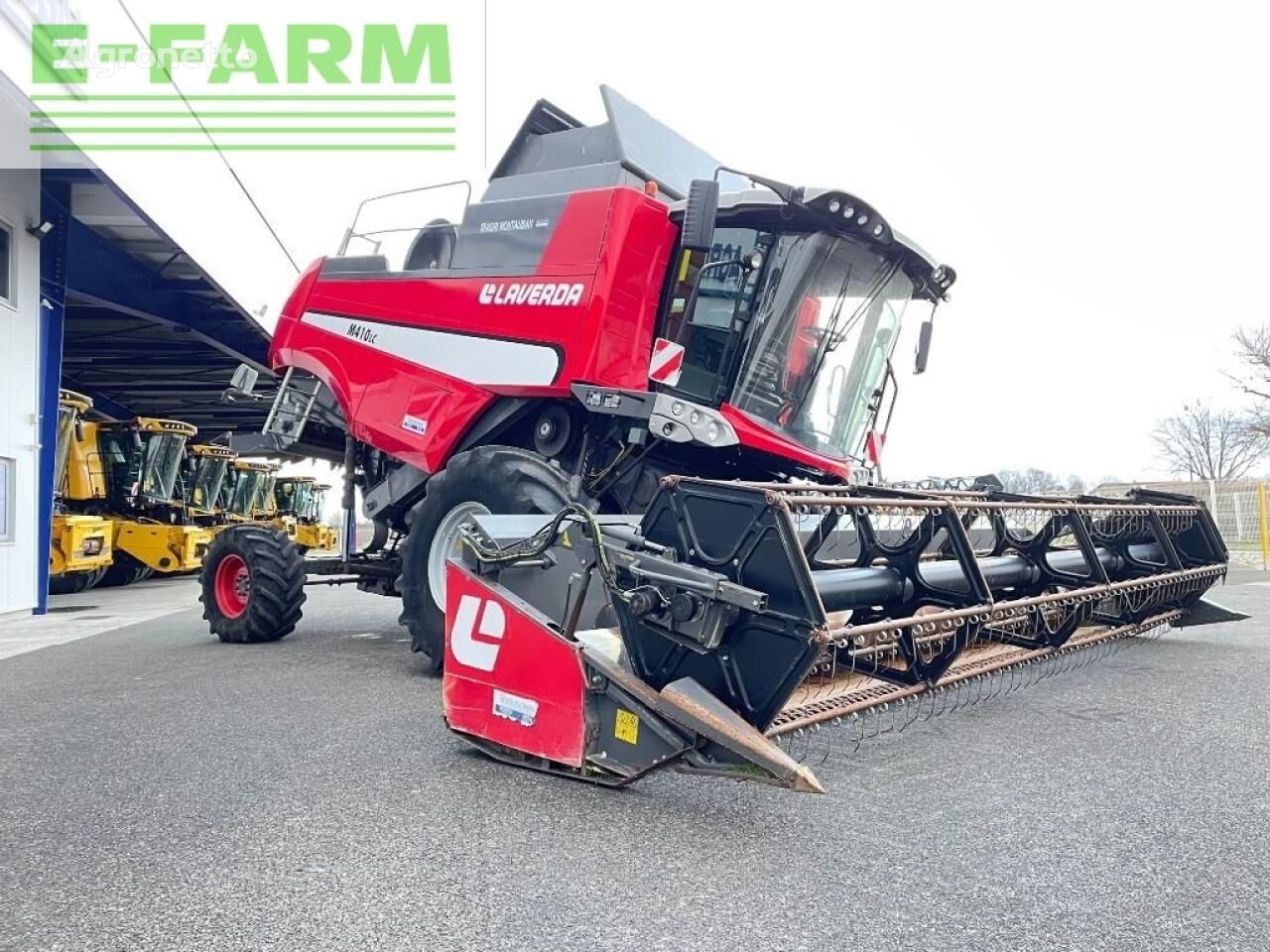 Laverda m 410lc grain harvester