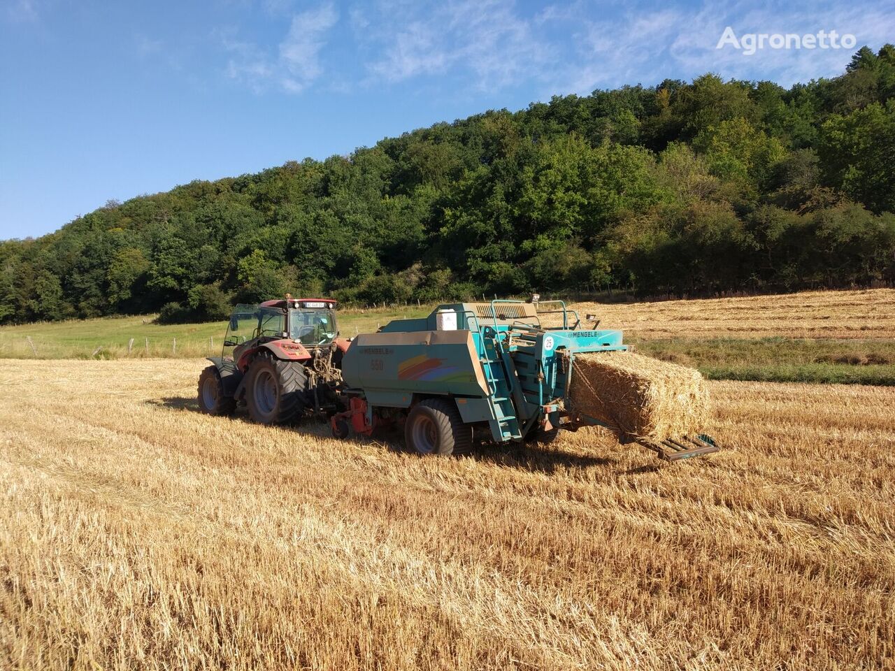 Agromet Foin paille botte carrée 90x120x220  en stock  other forage equipment