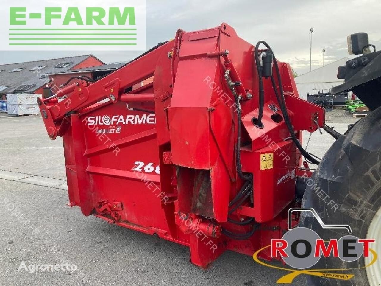 dp260 silage block cutter