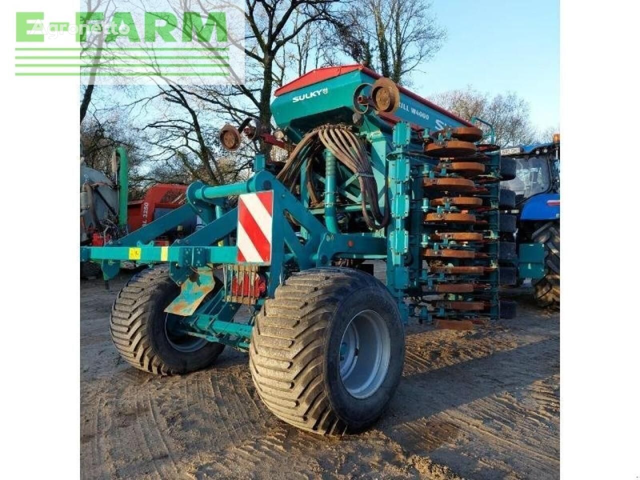 pneumatic seed drill