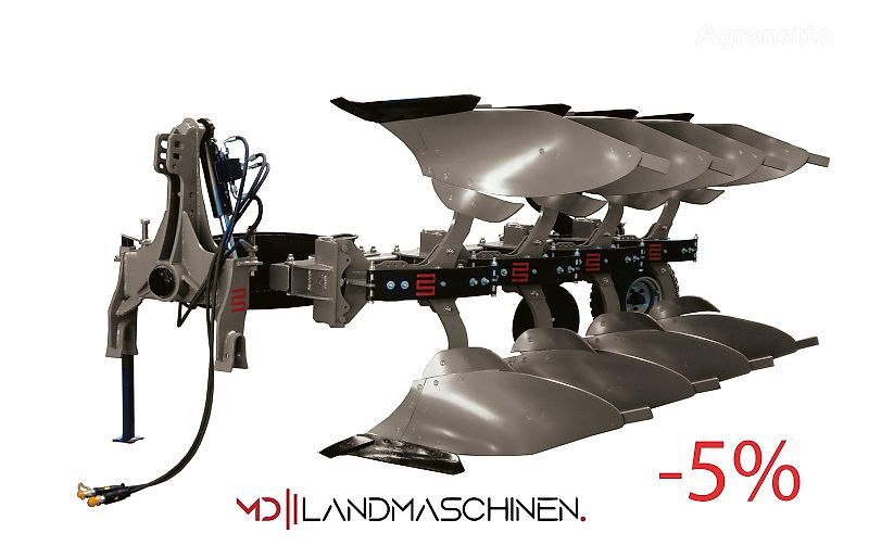 new MD MD RX Drehpflug 3, 4, 5 Schar, Bolzensicherung reversible plough