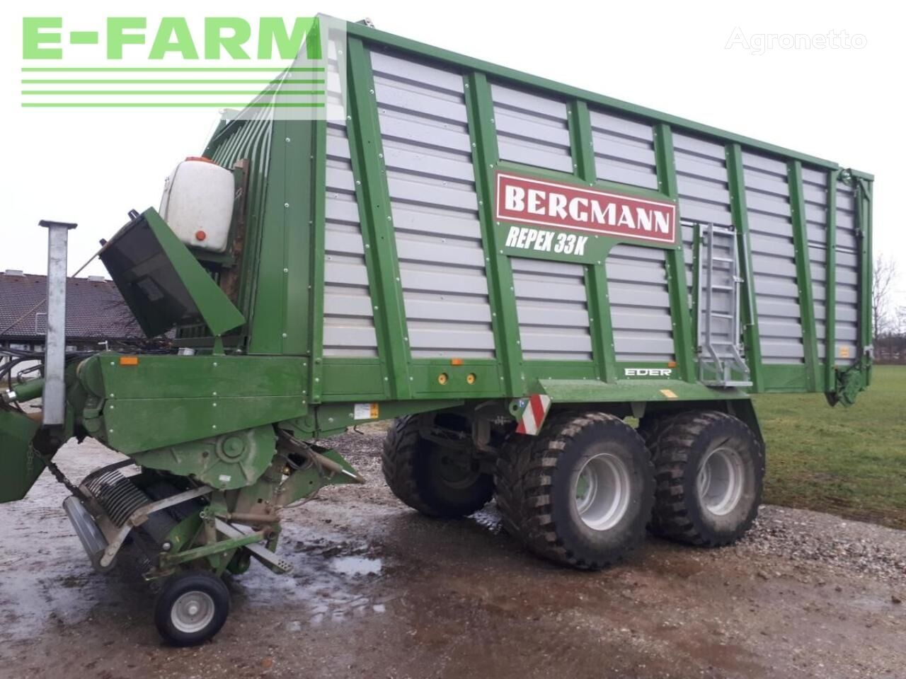 Bergmann Repex 33k self-loading wagon