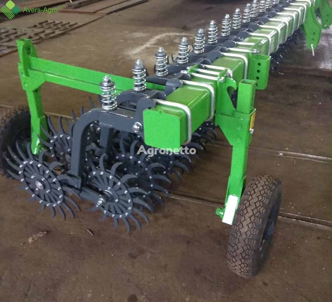 new Harrow rotary Green Star 6.4 m with replaceable teeth, solid fra power harrow