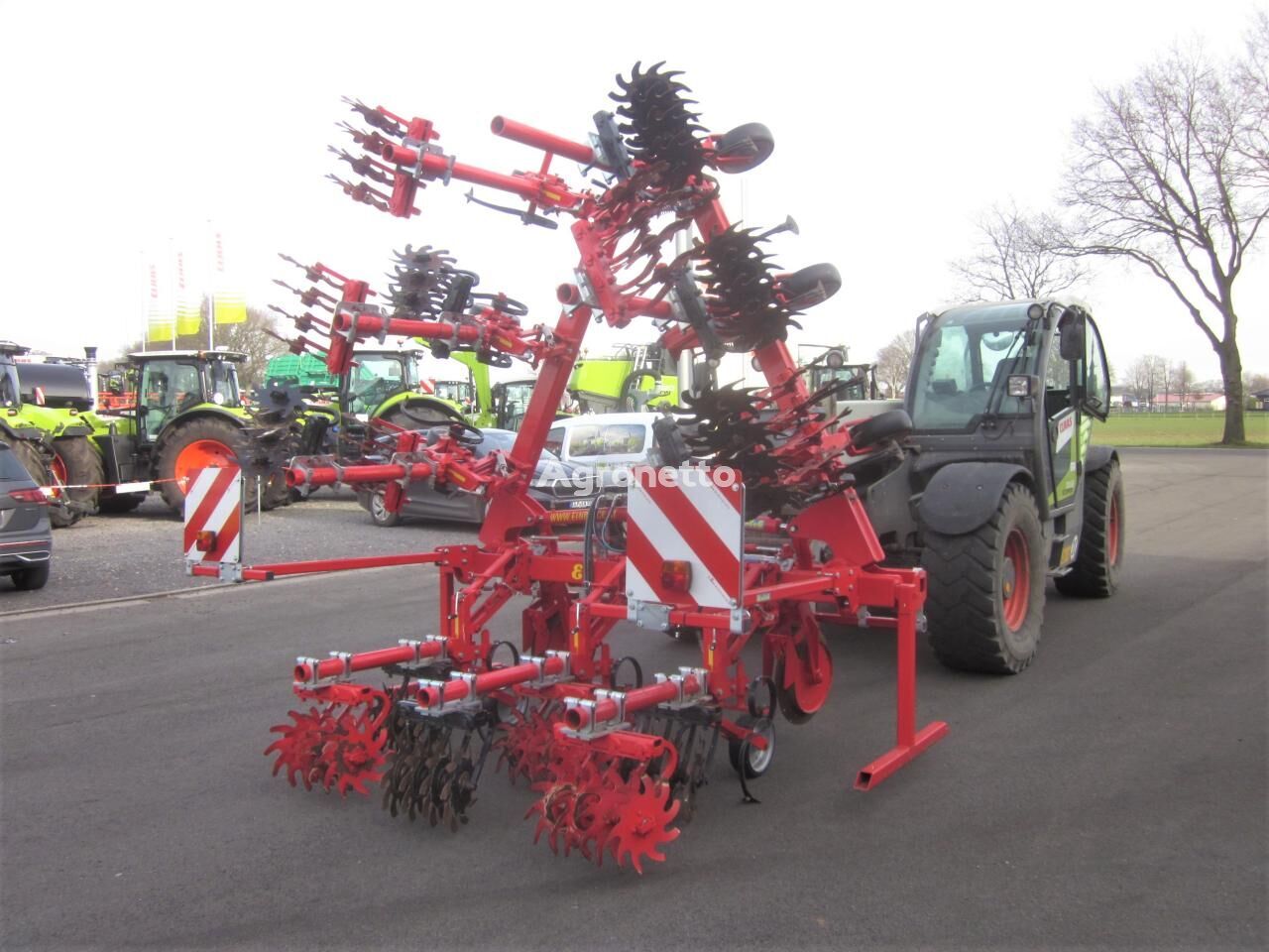 Einböck ROLLSTAR EMR 8-reiher Rollsternhackgerät, Maishacke, autom. Ober spring tine harrow