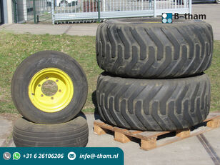 John Deere 5515V NOKIAN 550/60R22.5 + Voor Banden + Velg tractor tire