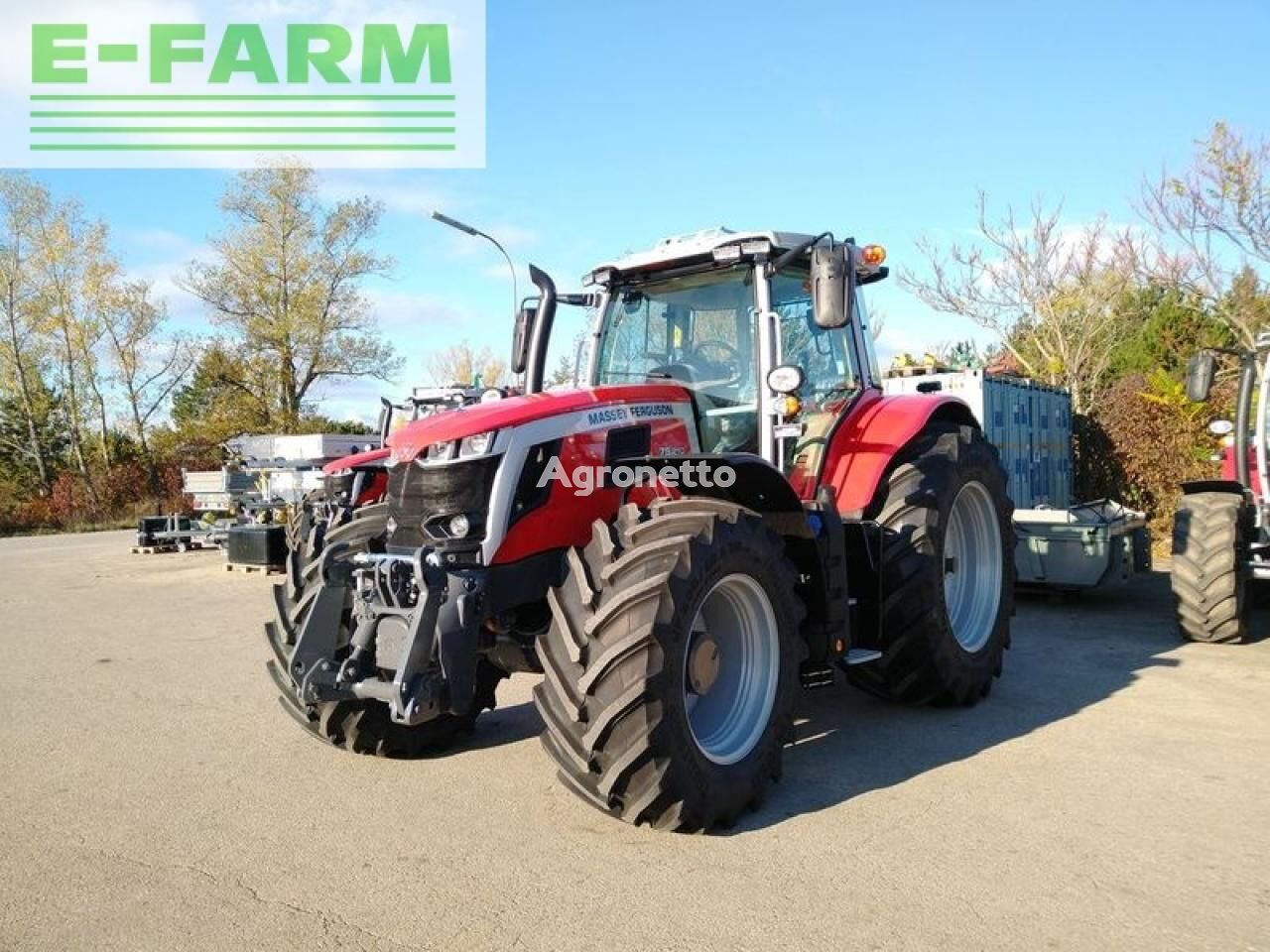 Massey Ferguson mf 7s.210 dyna-vt exclusive wheel tractor